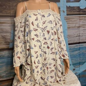 Long sleeve, off the shoulder Long top